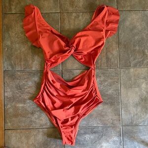 Womens one peice swim suite